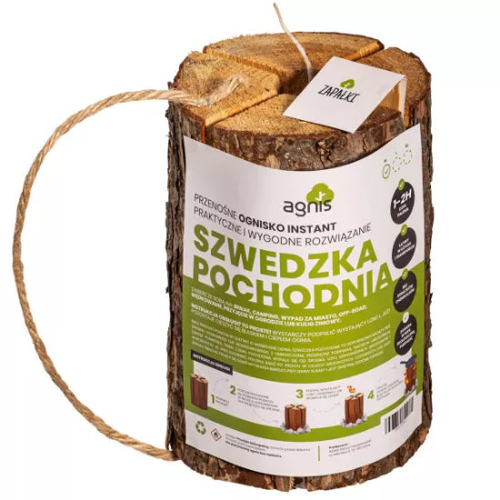 Lauko viryklė – švediškas deglas Agnis M