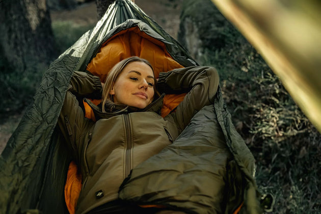 Miegmaišis Badger Outdoor Nightpack, dešininis