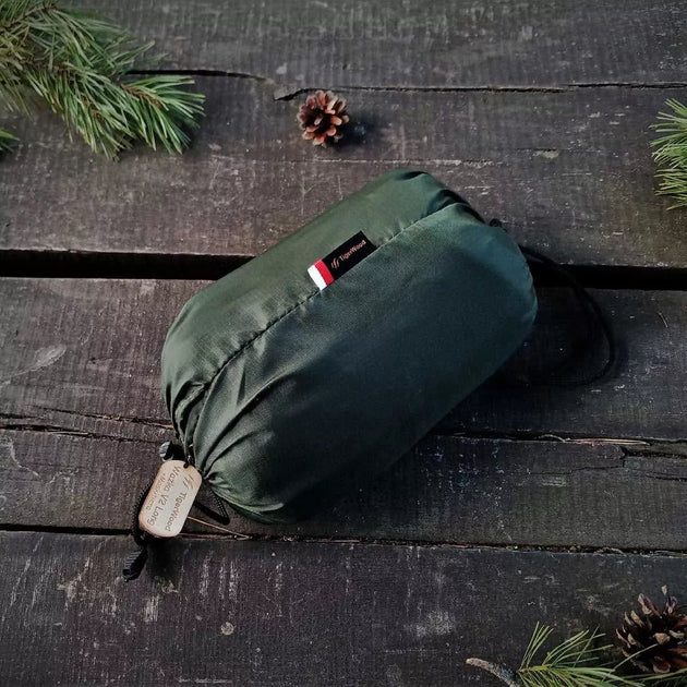 Hamakas su tinkleliu nuo uodų TigerWood Dragonfly V2 Long Ultralight, žalias