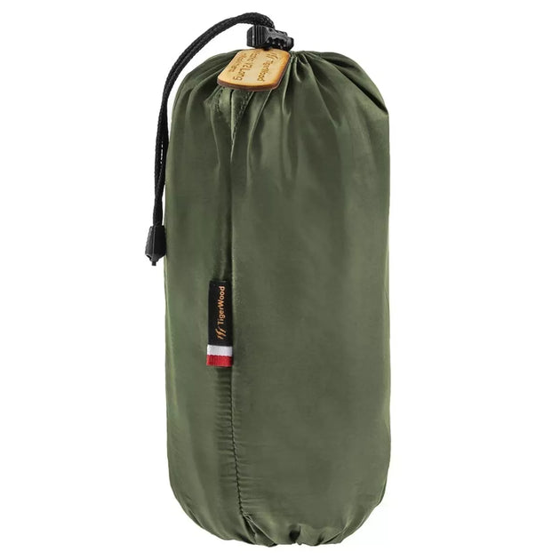 Hamakas su tinkleliu nuo uodų TigerWood Dragonfly V2 Long Ultralight, žalias