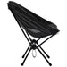 Sulankstoma kėdė Meteor Schelp, juoda