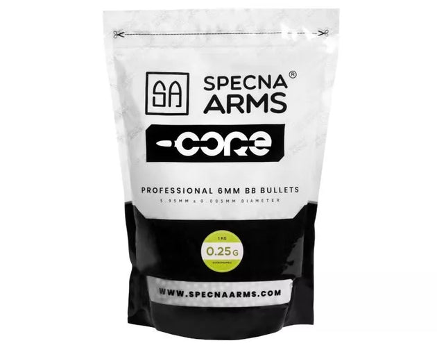 Airsoft šoviniai 0,25g Specna Arms CORE™ BIO 1kg 4000 vnt. BB