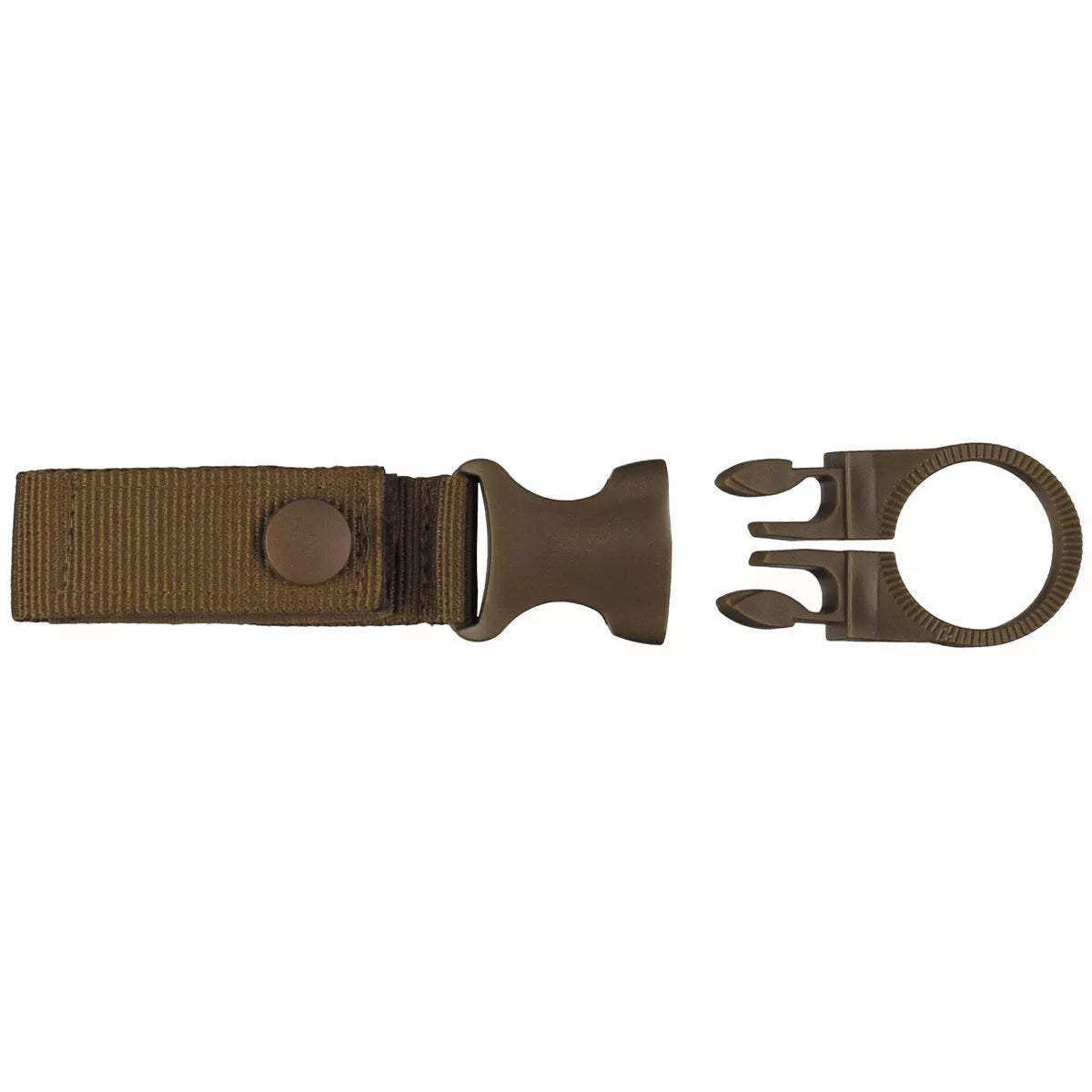 MOLLE butelio laikiklis, rudas