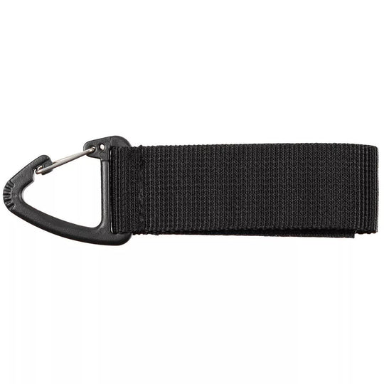 Universalus laikiklis diržui su "MOLLE" sistema, juodas