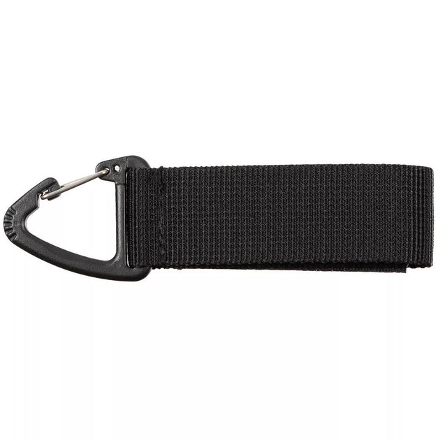 Universalus laikiklis diržui su "MOLLE" sistema, juodas