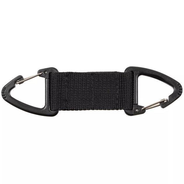 Universalus dvigubas laikiklis, juodas