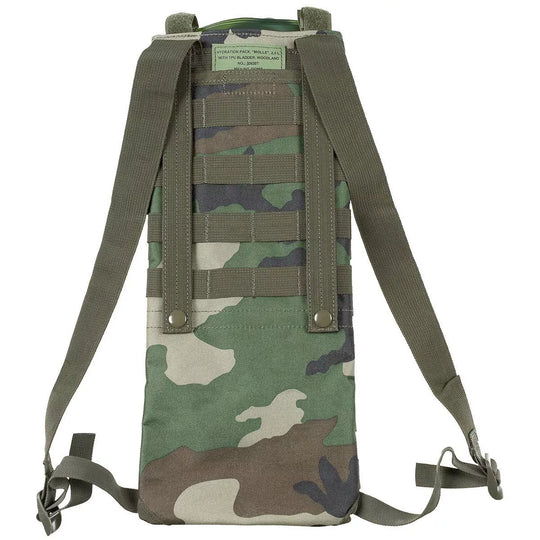 Camelbak tipo gertuvė su "MOLLE" sistema, 2.5L, Woodland