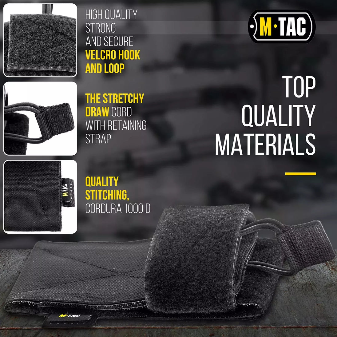 Modulinis universalus pistoleto dėklas M-Tac CCW, juodas