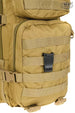 MOLLE adapteris QR, plastikinis, rudas