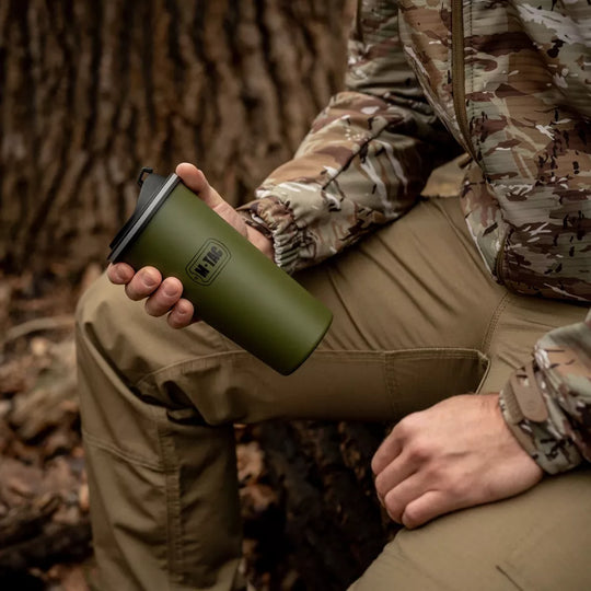 Termo puodelis M-Tac 450ml, žalias