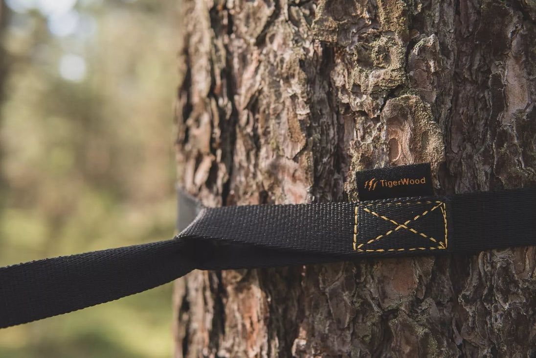 Hamako tvirtinimo diržai 2m TigerWood, juodi